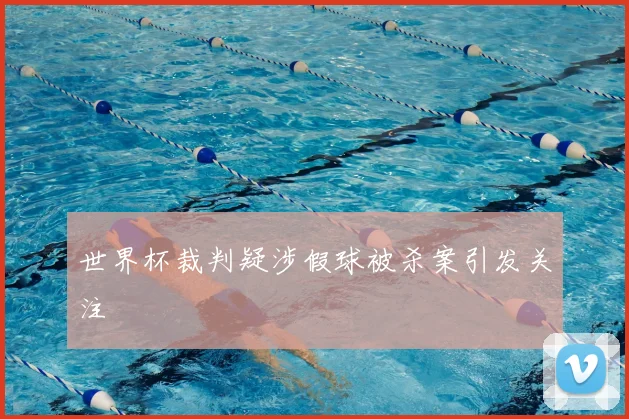 世界杯裁判疑涉假球被杀案引发关注